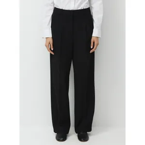 Wilfred Aritzia The Effortless Pant Eversential Black High Rise Wide Leg Size 2 thumbnail 2