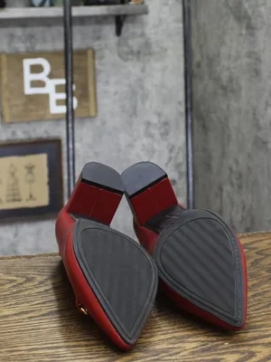 Tommy Hilfiger Nanya Block Heel Pumps TWNANYA Red 8.5M thumbnail 5