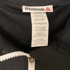 Reebok Womens Black Full Zip Track Jacket‎ Mock Neck Script Logo Size XS NEW thumbnail 5