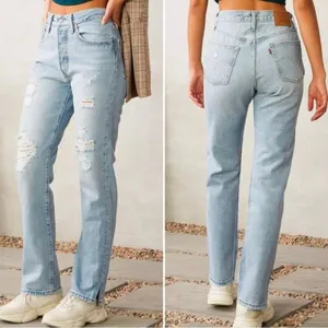 Levi’s jeans Premium 501 boot cut Original High-rise button fly 28 X 30 thumbnail 4