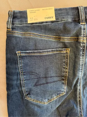 American Eagle Next Level Stretch Curvy Hi-Rise Jegging Sz 12 31W thumbnail 1
