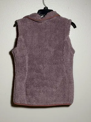 Free Country Women Plush Faux Fur Fleece Vest Sleeveless Woodrose Outdoor size S thumbnail 6