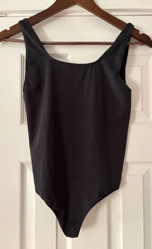 SKIMS Soft Smoothing Seamless Thong‎ Bodysuit Eclipse Black BS-BST-0181 Womens L thumbnail 1