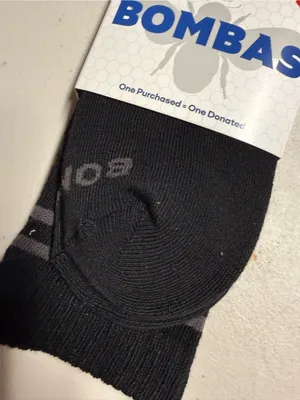 Bombas Women’s Black Socks - Medium Size Medium NEW thumbnail 3