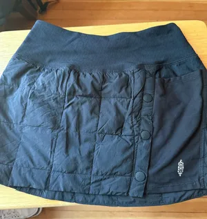 FP‎ Movement by Free People Black Quilted Mini Skirt with Side Snap size XS thumbnail 1