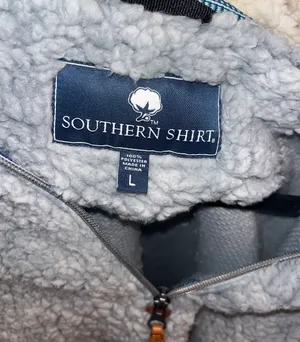 Southern Shirt Company Sherpa Quarter ZIP Pullover Jacket thumbnail 3