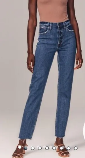 Abercrombie & Fitch The Mom High Rise Jeans thumbnail 1