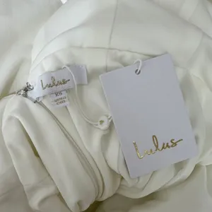 Lulus Stunning Romance White Long Sleeve Mermaid Maxi Dress Wedding XS NWT thumbnail 7