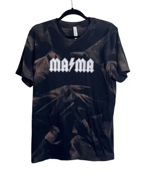 Mama Black & Tan Tie Dye Graphic Tee Short Sleeve Boutique thumbnail 1