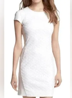 Diane Von Furstenberg Pele Eyelet Mini Dress thumbnail 1