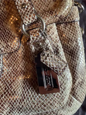Coach Campbell Exotic Leather Satchel thumbnail 2