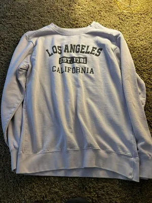 Crewneck Hoodie Purple Size M thumbnail 2