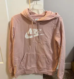 Light Pink Nike Hoodie thumbnail 1