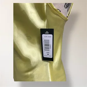 New Jump Apparel M Yellow Satin Cowl Neck Bodycon Mini Dress Prom Homecoming‎ thumbnail 7
