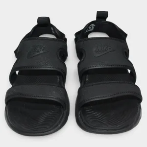 Nike Owaysis Sandals Women 7 Triple Black Adjustable Sport thumbnail 4