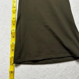 Halara Olive Green Flare Leg Pants Medium High Rise NWT thumbnail 8