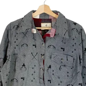 Legendary Whitetails Firelight Popover Flannel Shirt Size Large thumbnail 3
