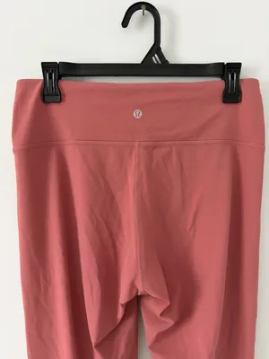 Lululemon Groove Super High Rise Split Hem Flare Yoga Leggings Brier Rose 1 thumbnail 4