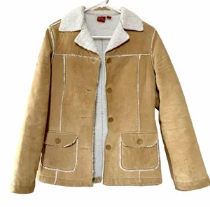 TILT Leather and Faux Shearling Sherpa Coat thumbnail 7