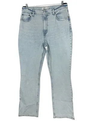 Abercrombie & Fitch Curve Love Slim Straight Jeans Size 32 / 14 thumbnail 1