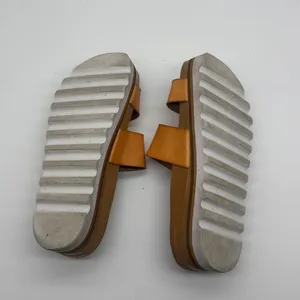 Reef Cushion Vista Hi Tan Platform Sandals Womens 8 Double Strap Slides thumbnail 6