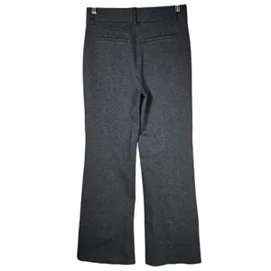 Quince Ultra-Stretch Ponte Flare Leg Pants‎ Charcoal Gray Womens Size Medium thumbnail 2