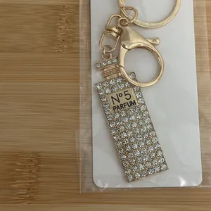No 5 Parfum Perfume Bottle Key Chain Bag Charm NEW thumbnail 2