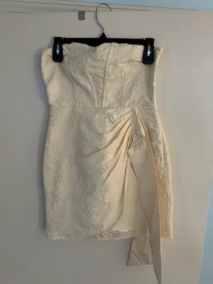 These Three Boutique Storia Strapless Dress thumbnail 3