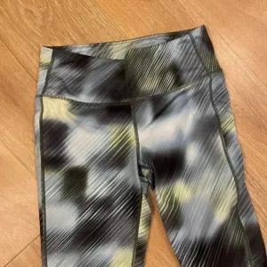 Athleta High Rise Alpine Chaturanga Blue Yoga workout‎ Ankle leggings size Small thumbnail 3