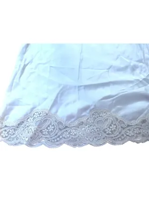 Vintage Lady Lynne Half Slip W/Lace Hem Nylon Blend Made In USA Size Small 21q thumbnail 8