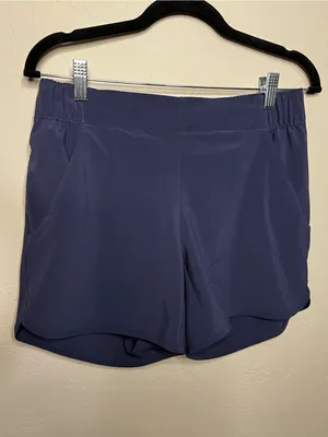 Columbia Pleasant Creek Stretch Blue Outdoor Hiking Shorts thumbnail 2