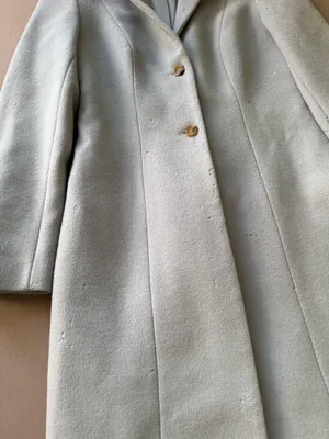 Vintage Anna Molinari Single Breasted Cashmere Wool Coat thumbnail 6