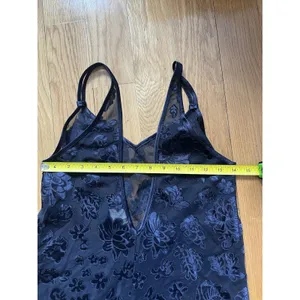 Vintage Jones New York Sexy Slip Dress Lingerie Floral Embroidered Size Small thumbnail 7