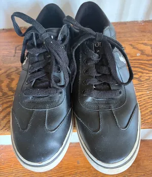 Polo Ralph Lauren Zev Low Black Leather Sneakers Women 11D 00001629 H13 thumbnail 1