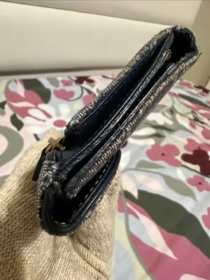 Christian Dior Denim 'Saddle' Wallet thumbnail 3