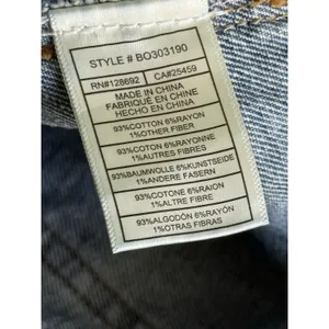 Steve‎ Madden Haniel High-Rise Barrel-Leg Jeans Womens ~Small/medium Blue Denim thumbnail 5