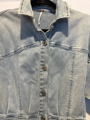 Free People Denim mini dress thumbnail 2