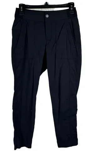Athleta SZ 0 Trekkie Cropped Pants Stretch Quick-Dry Zip Pockets Lightweight thumbnail 1