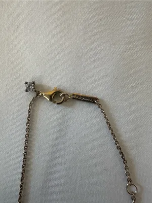 Pandora Silver Necklace with Red Heart Pendant thumbnail 3