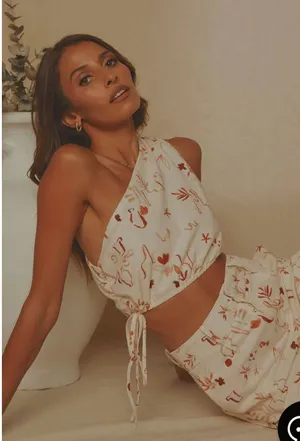 Pepper Mayo One Shoulder Top thumbnail 2