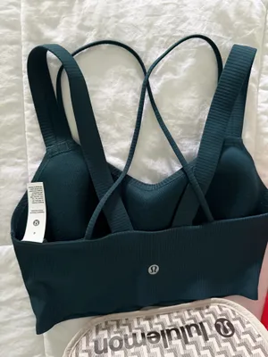 New lululemon like a cloud ribbed support bra thumbnail 8