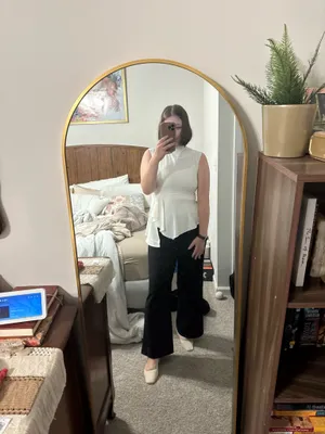 EUC Express Layered Peplum Blouse thumbnail 4