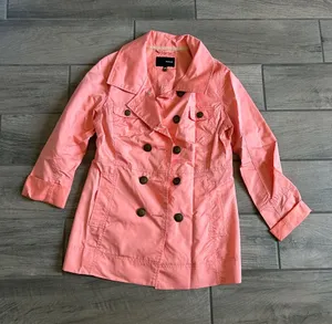 Hurley Coral Double-Breasted Trench Coat thumbnail 1