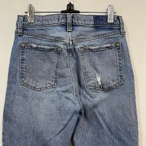 Abercrombie & Fitch High Rise Distressed Frayed Hem Skinny Jeans Size 27/ 4 thumbnail 5
