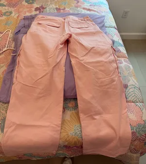 Universal Threads Pink cargo JeansWide-Leg thumbnail 1