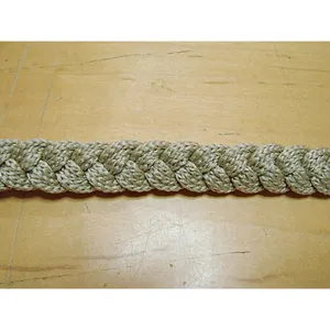 Braided Fringe Beaded Boho Waist Belt Beige Brown Thin Dress Macrame Rope Gypsy thumbnail 5