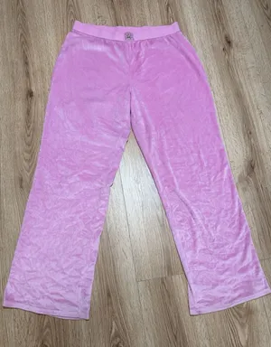 Juicy Couture Women's Pink Sleepwear Pants Size XL‎ thumbnail 1