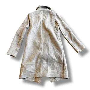 Intermix Taupe Wool Draped Waterfall Coat Size Small thumbnail 4