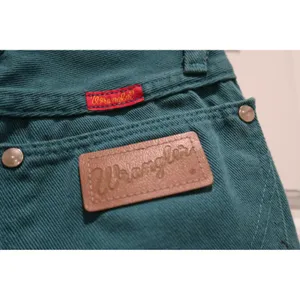 Wrangler Vintage Women's Teal High Rise Jeans USA Made Straight Leg 90s‎ Cowgirl thumbnail 6