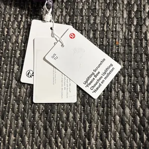 Lululemon Uplifting Scrunchie *Fleece Bow Grape Thistle NEW thumbnail 4